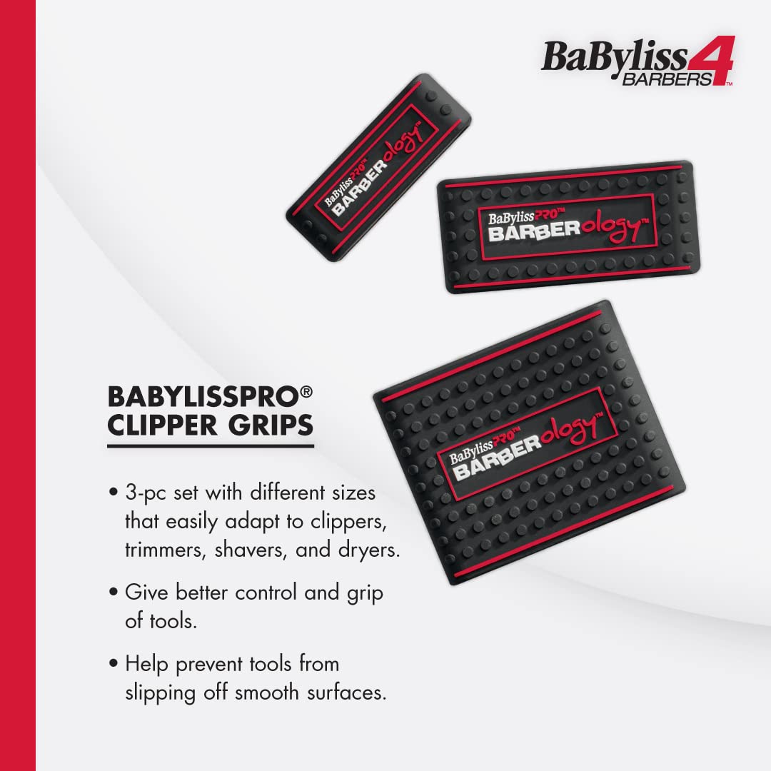 Foto 4 pulgar | Barberología Babylisspro Clipper Grips Con 3 Tamaños - Venta Internacional.