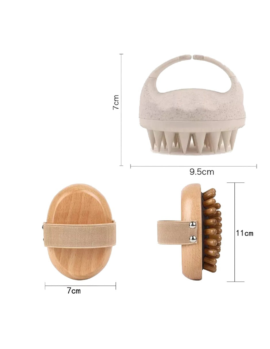 Foto 5 pulgar | Masajeador de Cabeza Güish 2 Piezas
