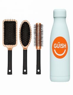 Foto 1 | Cepillos para Cabello 4 Piezas + Termo Güish