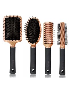 Foto 2 | Cepillos para Cabello 4 Piezas + Termo Güish