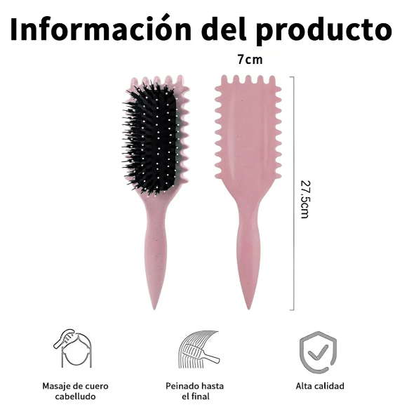 Foto 3 pulgar | Xtellar Bounce Curl - Cepillo Aspiracional Que Define, Estiliza Y Fortalece Cabello Rizado