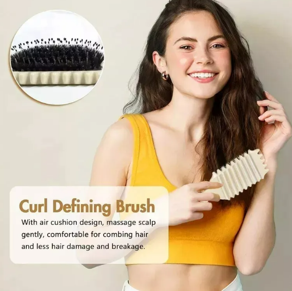 Foto 4 pulgar | Xtellar Bounce Curl - Cepillo Aspiracional Que Define, Estiliza Y Fortalece Cabello Rizado