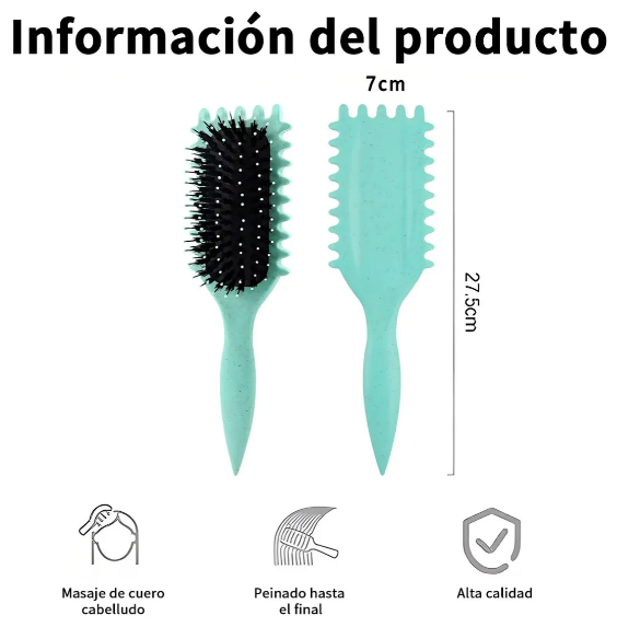 Foto 3 pulgar | Xtellar Bounce Curl - Cepillo Aspiracional Que Define, Estiliza Y Fortalece Cabello Rizado