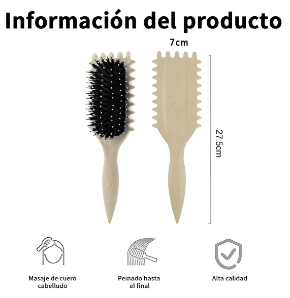 Foto 3 pulgar | Xtellar Bounce Curl - Cepillo Aspiracional Que Define, Estiliza Y Fortalece Cabello Rizado