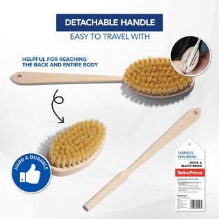 Foto 4 | Cepillo Para La Piel Yerba Prima Tampico De Fibra Vegetal Natural - Venta Internacional.