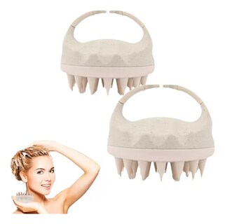Foto 1 | Masajeador De Cuero Cabelludo, 2 Cepillos Para Ducha Cabello