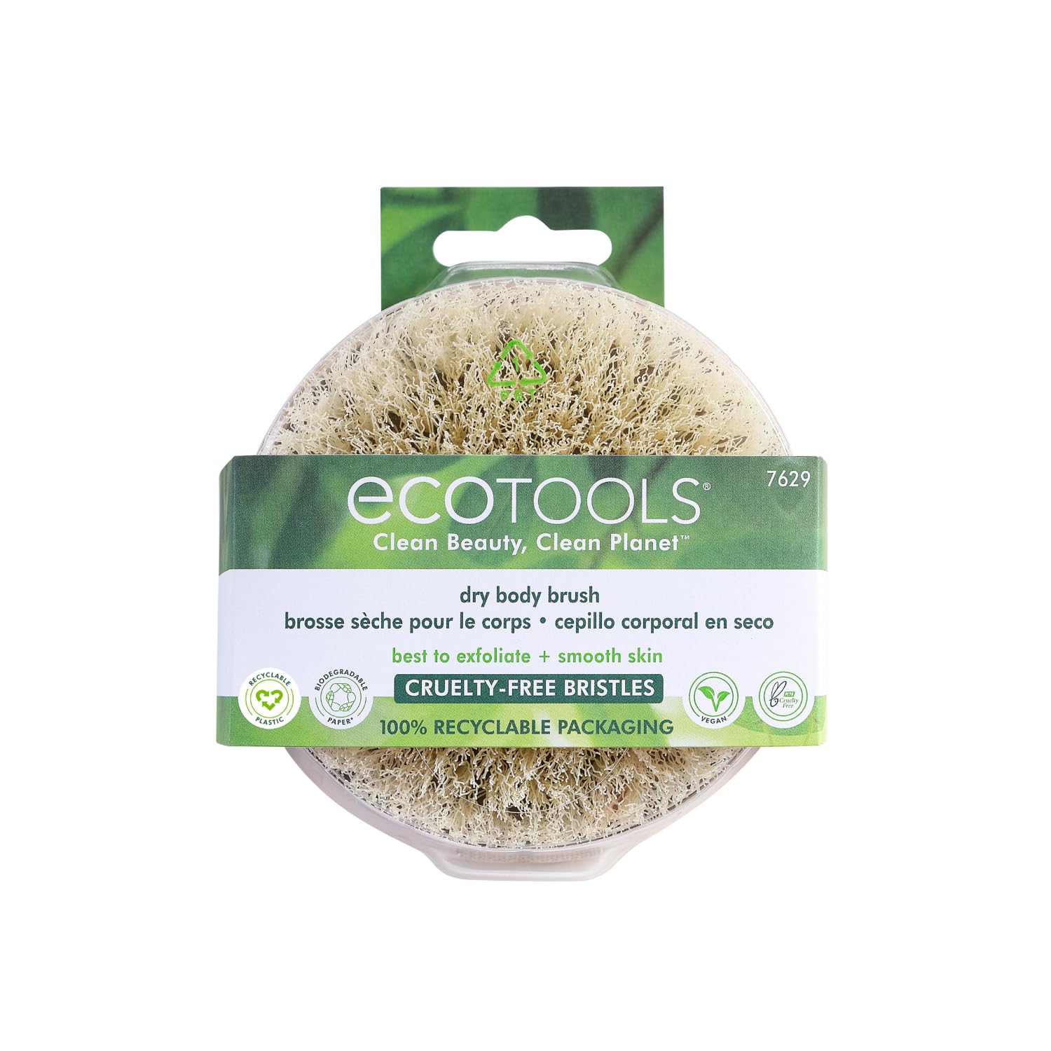 Foto 3 pulgar | Cepillo Exfoliante Ecotools Dry Body Brush - Venta Internacional.