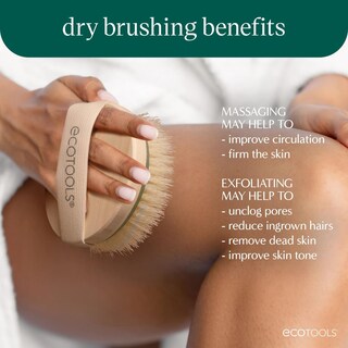 Foto 4 | Cepillo Exfoliante Ecotools Dry Body Brush - Venta Internacional.