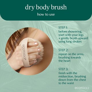 Foto 5 | Cepillo Exfoliante Ecotools Dry Body Brush - Venta Internacional.
