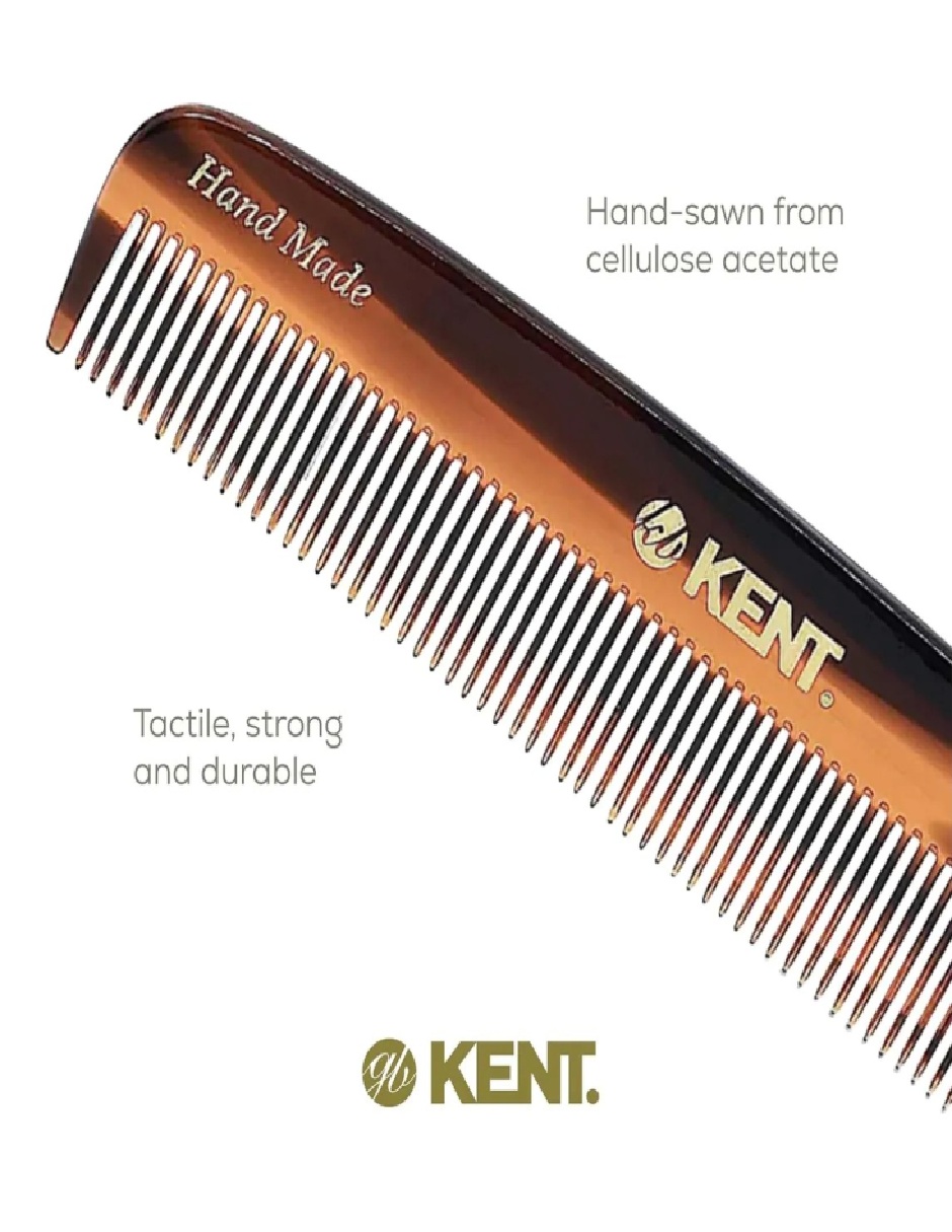 Foto 2 | Peine Kent 7t Hecho A Mano Dientes Finos Hecho En Inglaterra