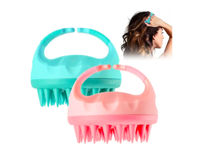 Foto 2 pulgar | Masajeador De Cuero Cabelludo, 2 Cepillos Para Ducha Cabello