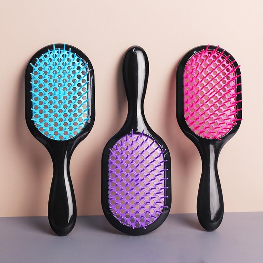 Foto 3 pulgar | 2 Set De Cepillos Desenredantes Anti Frizz Suave Y Eficaz En Tipos De Cabello Frágil Húmedo O Seco