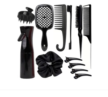 Foto 1 | Kit Xtellar De Peines Regadera Pinzas De Cabello Set De Peines Cepillo