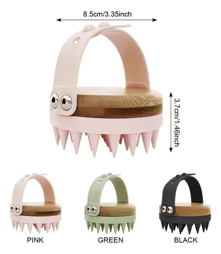Foto 3 pulgar | Masajeador De Cuero Cabelludo, Cepillos Para Ducha Cabello