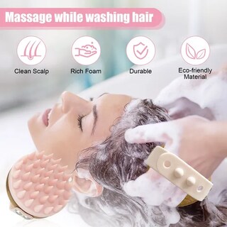 Foto 4 | Masajeador De Cuero Cabelludo, Cepillos Para Ducha Cabello