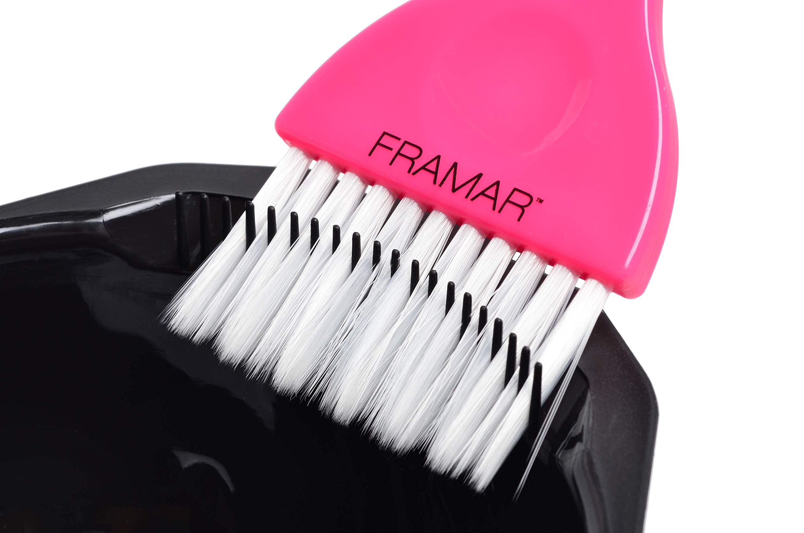 Foto 5 | Juego De Cuencos De Colores Framar  Paquete De 2 Con Limpiador De Cepillos Y Fondo De Goma - Venta Internacional.