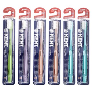 Foto 1 | Cepillo De Dientes Kent Ultra Soft Compact 6 Cepillos De Dientes - Venta Internacional.