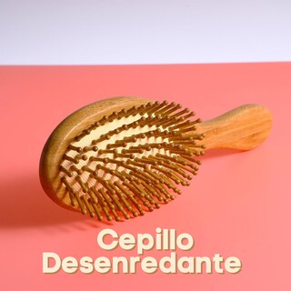 Foto 7 | Cepillo De Bambú 100% Natural Peinado Masajeador Cabello