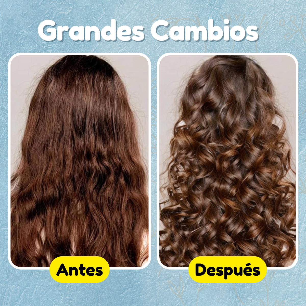 Foto 4 | Cepillo Definir Rizos Peine Cabello Rizado Peinado Rulos 2pz