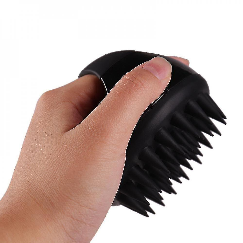 Foto 3 pulgar | Champú  Cepillo Masajeador  Exfoliante Para Cuero Cabelludo  Color Negro - Venta Internacional.