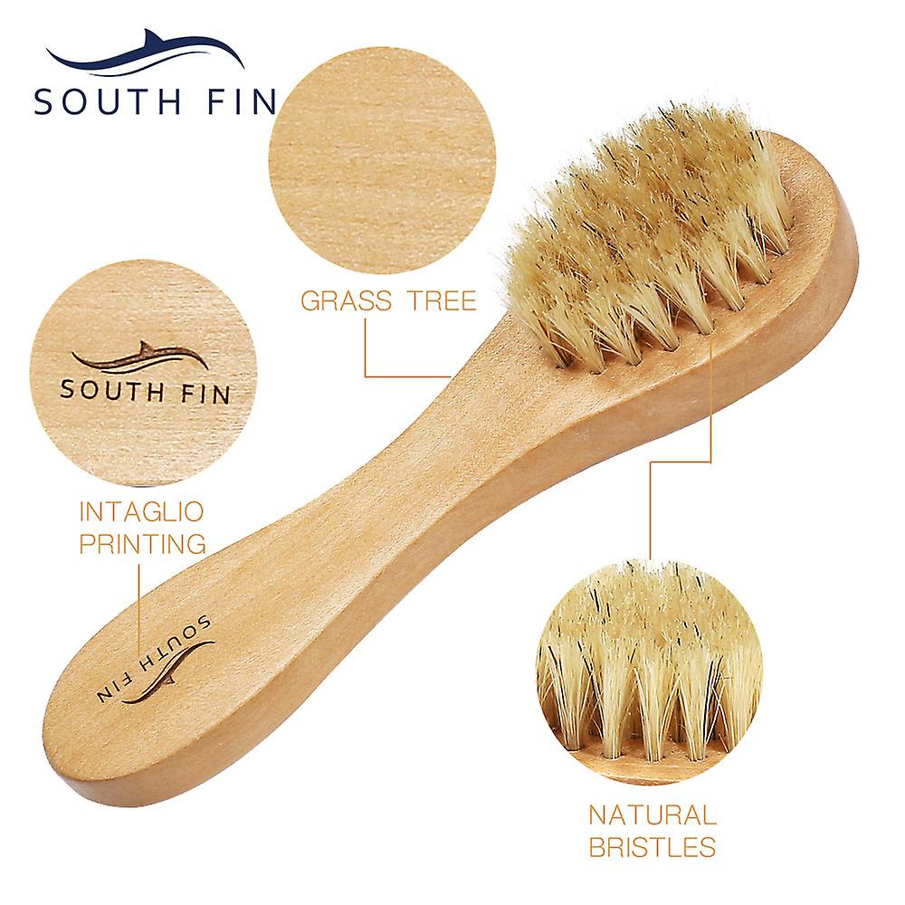 Foto 4 pulgar | Cepillo Exfoliante Huoguo Natural Bristle Para Piel Seca - Venta Internacional.