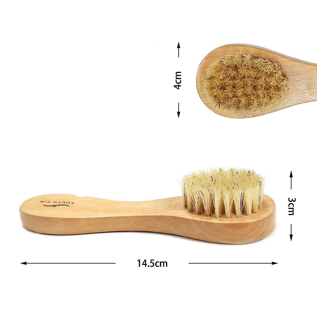 Foto 5 pulgar | Cepillo Exfoliante Huoguo Natural Bristle Para Piel Seca - Venta Internacional.