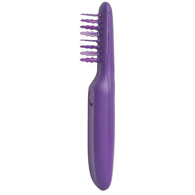 Foto 3 pulgar | Cepillo Desenredante Eléctrico Para Alisar El Cabello  Color Morado - Venta Internacional.