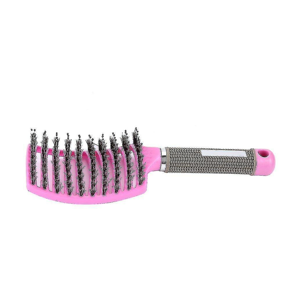 Foto 4 | Alisadores De Pelo  Cepillo Para Cuero Cabelludo  Peine Rosa - Venta Internacional.