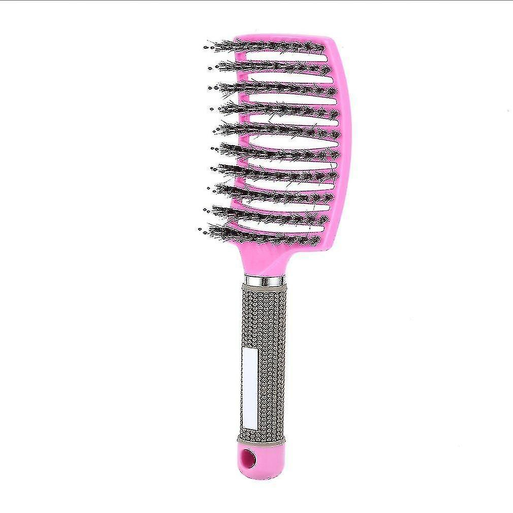 Foto 5 | Alisadores De Pelo  Cepillo Para Cuero Cabelludo  Peine Rosa - Venta Internacional.