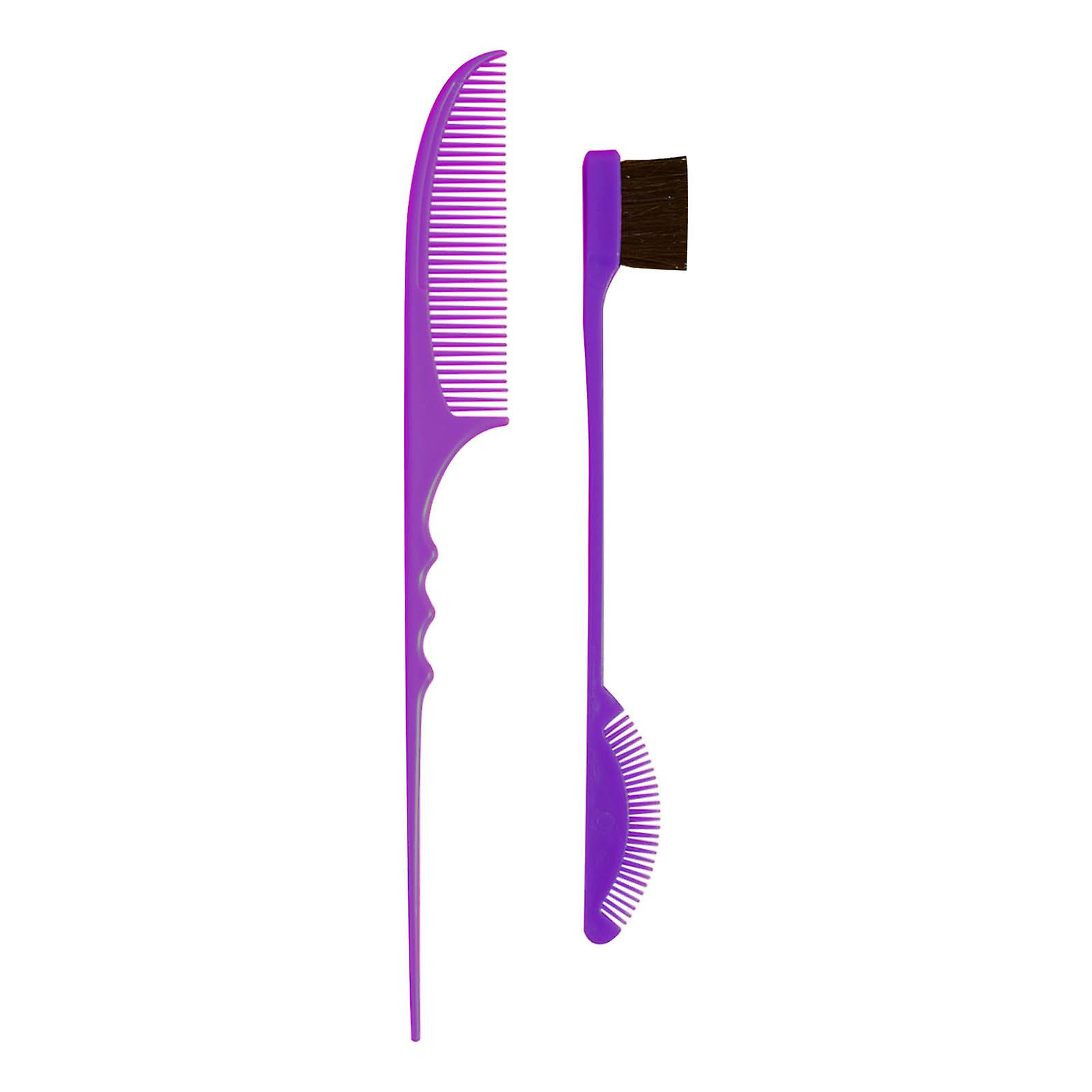 Foto 3 pulgar | Juego De Peines Huoguo Con Punta Enrollada Para El Cabello  Peine Ondulado  Empujado A Mano - Venta Internacional.