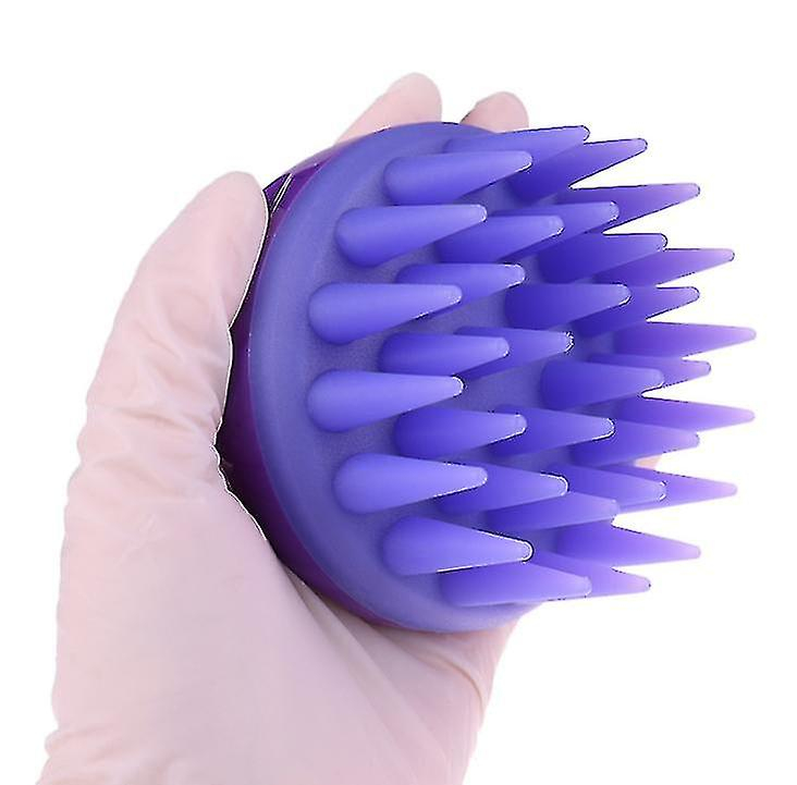 Foto 5 pulgar | Peines Para El Cabello  Cepillo De Silicona Para Masaje Del Cuero Cabelludo  Color Blanco - Venta Internacional.