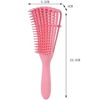 Foto 5 | Horquillas Para El Cabello Brocha Desenredante Afro Peine De Masaje - Venta Internacional.
