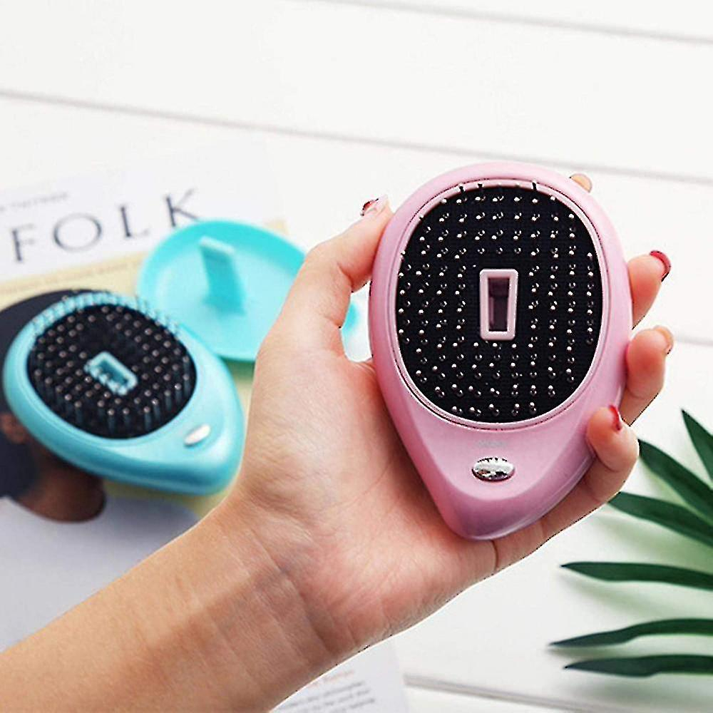 Foto 4 | Juego De Herramientas Para Peinar El Cabello  Peine De Masaje Iónico Eléctrico  Rosa - Venta Internacional.