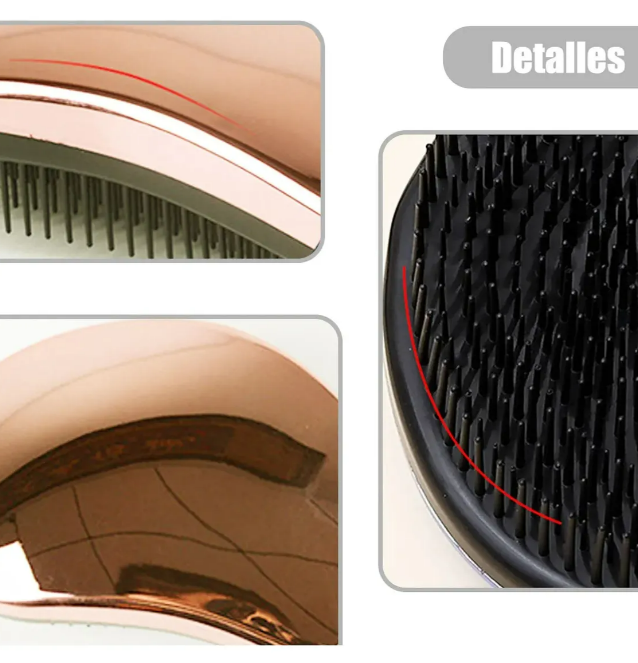 Foto 2 | Xtellar Set De 5 Cepillos Premium Para Extensiones De Cabello Y Pelucas De Todos Tipos