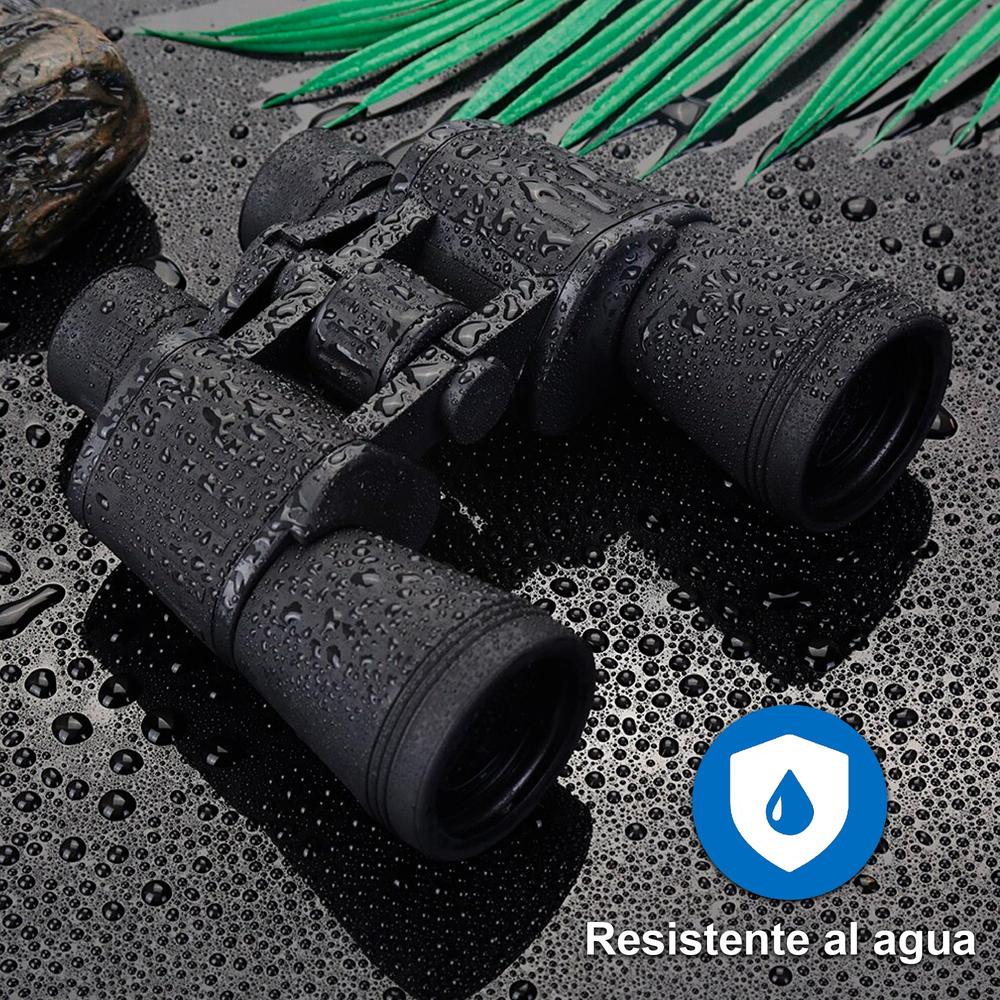 Foto 4 pulgar | Binoculares Vak VH-20X50A color Negro Ahulados Agua Alcance 10 KM Protectores y Funda