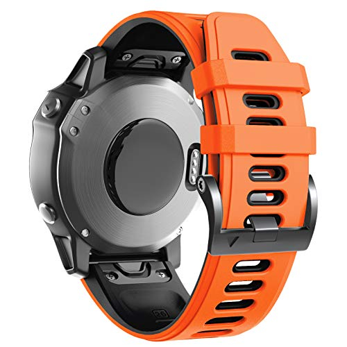 Foto 2 pulgar | Venta Internacional - Ancool Compatible Con Fenix ​​6x Bands Correas De Reloj Suave Reemplazo De Bandas Dep