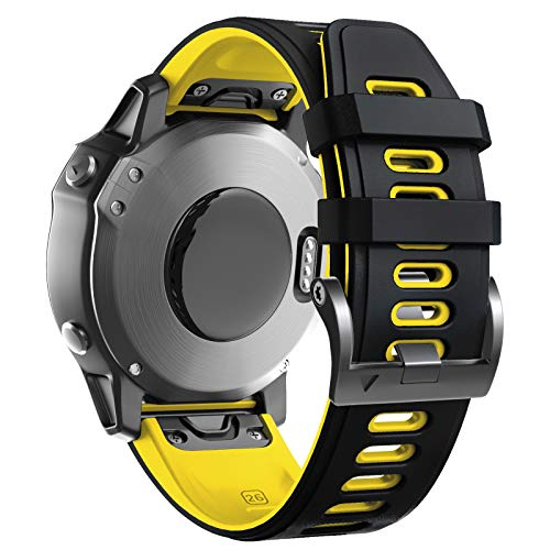 Foto 2 pulgar | Venta Internacional - Ancool Compatible Con Fenix ​​6x Bands Correas De Reloj Suave Reemplazo De Bandas Dep