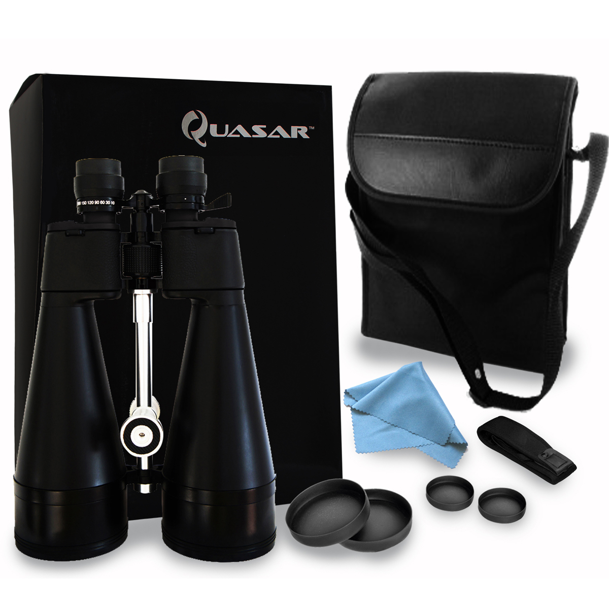 Foto 3 | Binoculares Quasar Qz80 color Negro