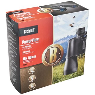Foto 8 | Binoculares Bushnell Powerview 1.0 10 X 50 MM Prisma Porro Profesionales Negro