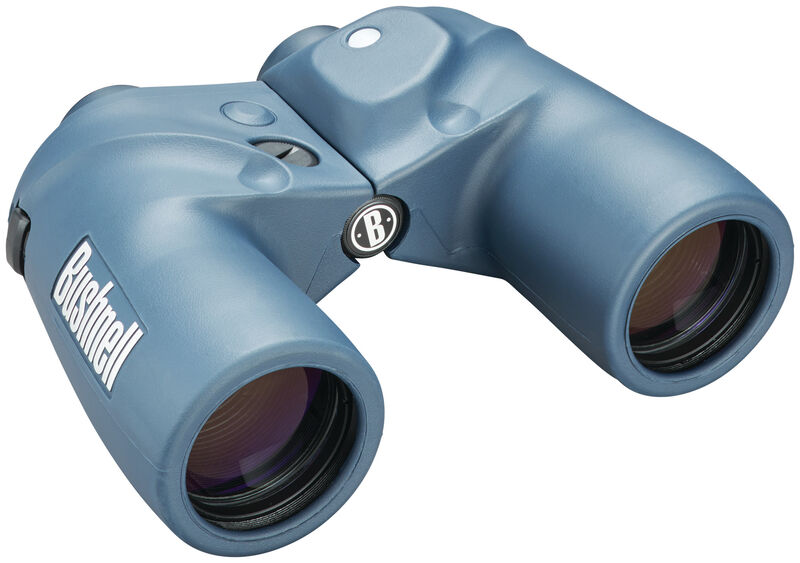 Binoculares Bushnell Marine 7x50 mm Prisma Porro Profesionales Azul