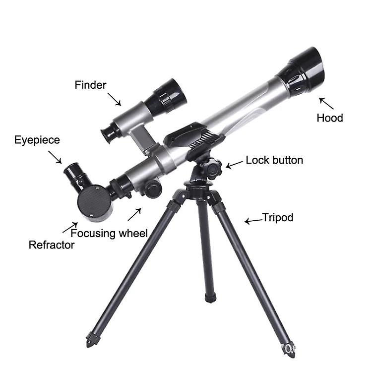 Foto 3 pulgar | Venta Internacional - Refractor Astronómico Telescopio Para Principiantes De 52 Mm Con Trípode