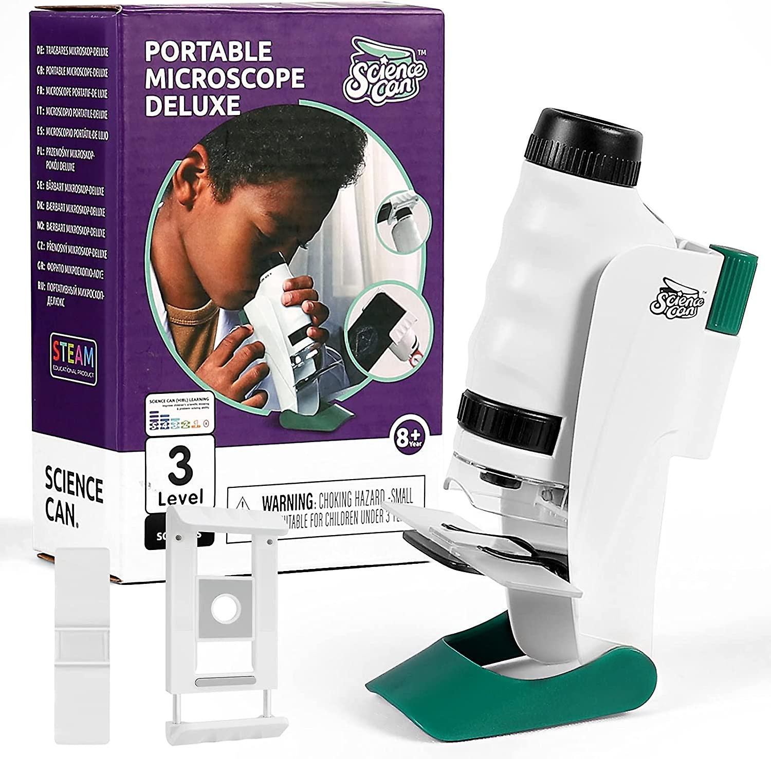 Venta Internacional - Microscope Science Can Microscope Para Niños Portátil