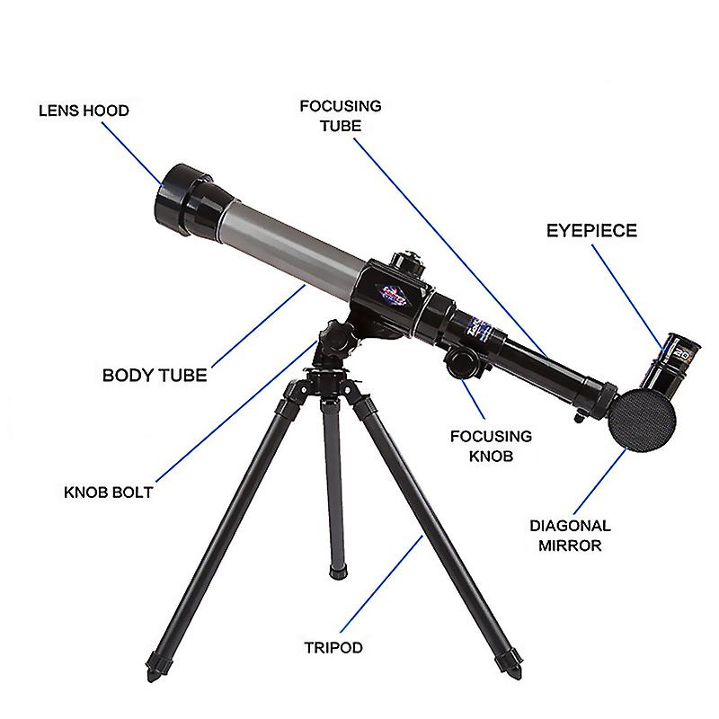 Foto 5 | Venta Internacional - Telescopio Astronómico C2105, Ampliaciones De 20x 30x 40x