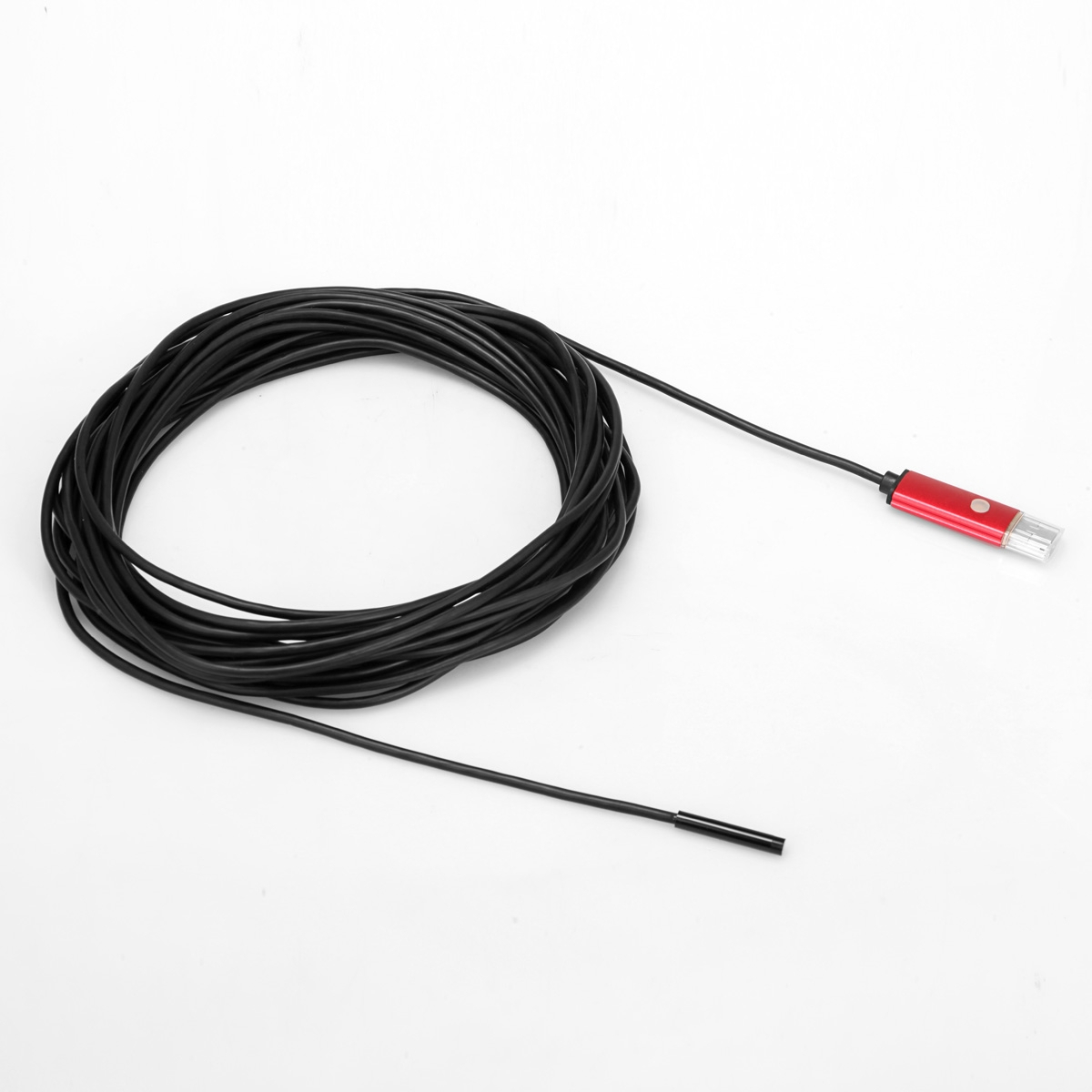 Endoscopio De 7 Mm Con Lente De 0,3 Mp Para Android Y Pc Con Cable De 6 Led De 10 M - Venta Internacional.