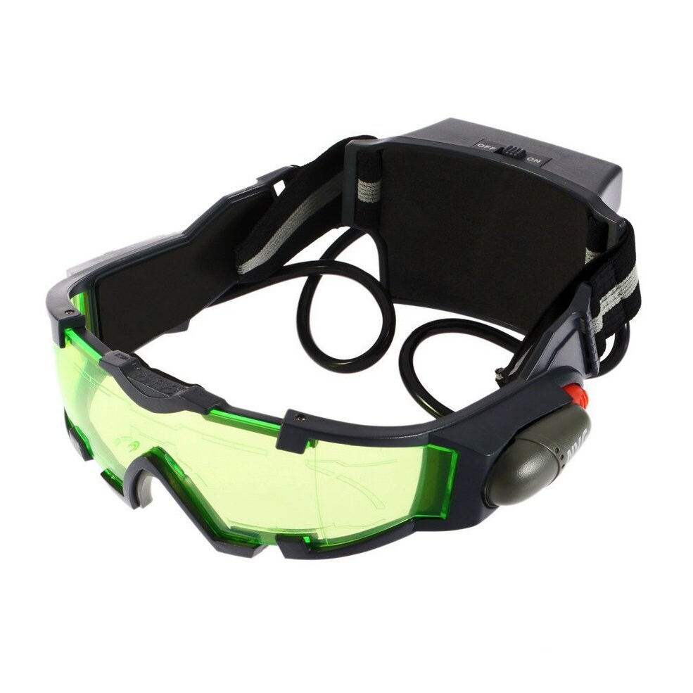 Gafas De Visión Nocturna Con Lente Verde Y Banda Elástica Ajustable - Venta Internacional. $466