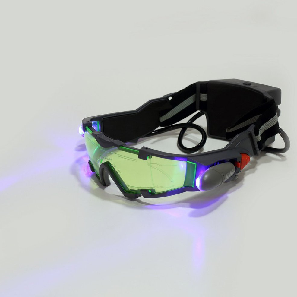 Foto 3 pulgar | Gafas De Visión Nocturna Con Lente Verde Y Banda Elástica Ajustable - Venta Internacional.