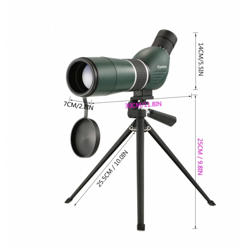 Foto 4 pulgar | Telescopio Terrestre Eyebre 20-60x60 - Venta Internacional.