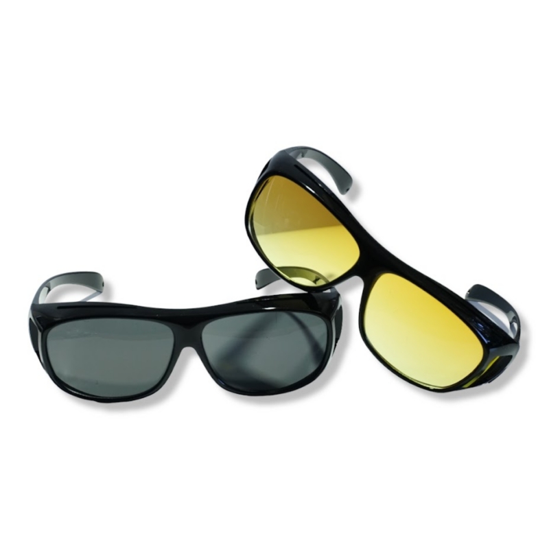 Foto 1 | Combinación De Gafas De Sol Antirreflectantes Con Visión Nocturna X2 - Venta Internacional.