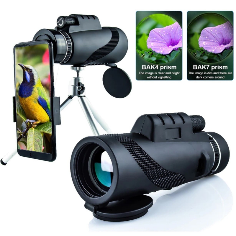 Foto 2 pulgar | Monocular Impermeable De 80 X 100 Cm Con Trípode Para Smartphone - Venta Internacional.