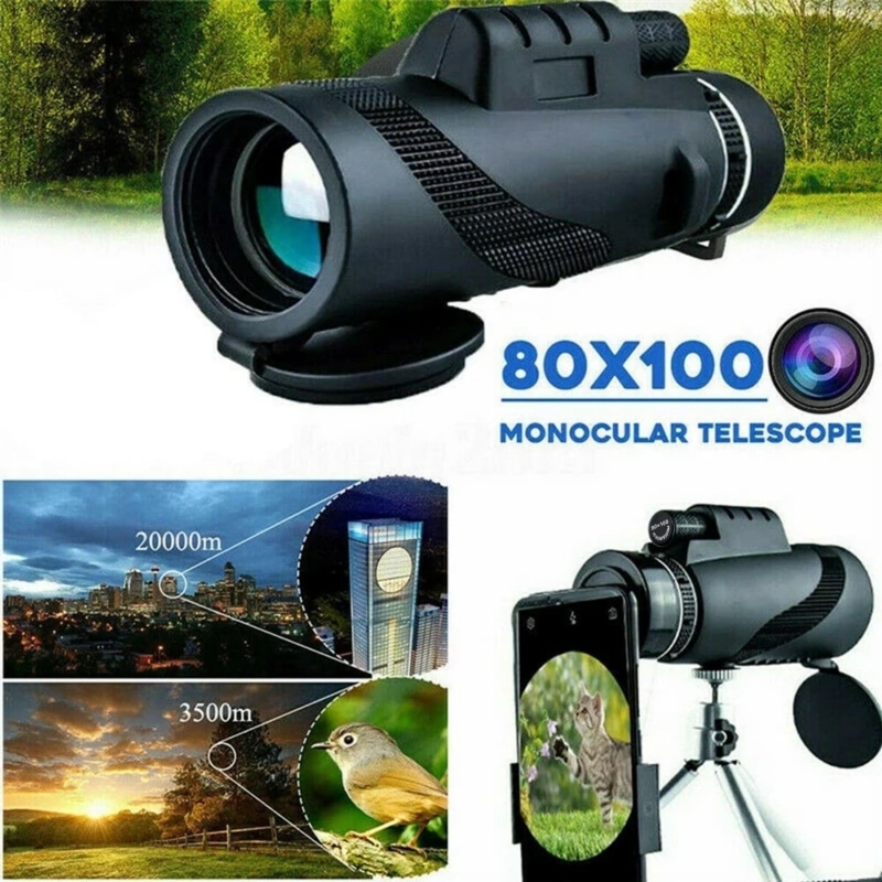 Foto 3 pulgar | Monocular Impermeable De 80 X 100 Cm Con Trípode Para Smartphone - Venta Internacional.